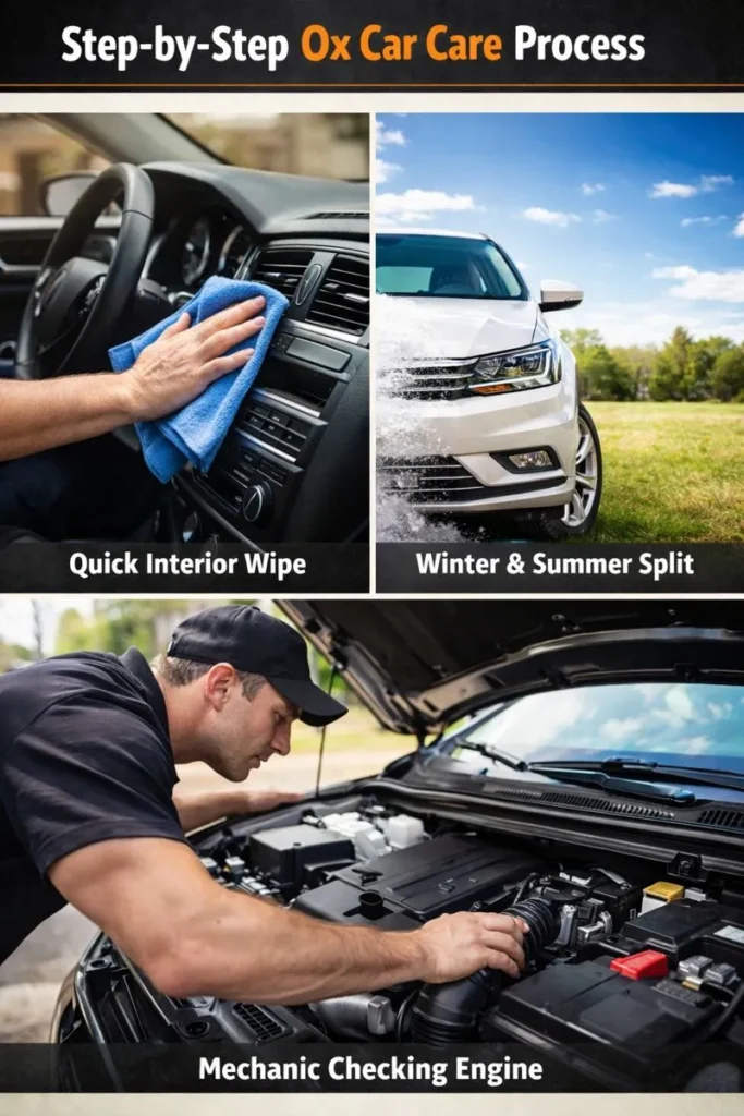 Ox Car Care Variations All In One Section