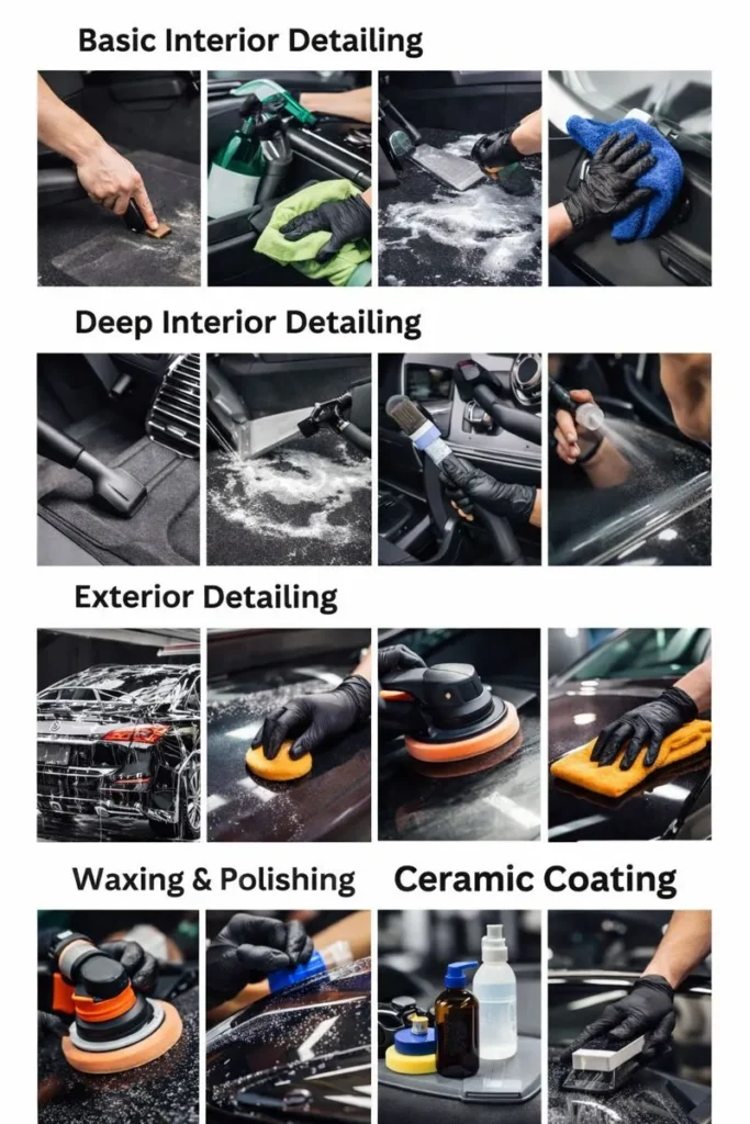 Different Types Of Car Detailing Services