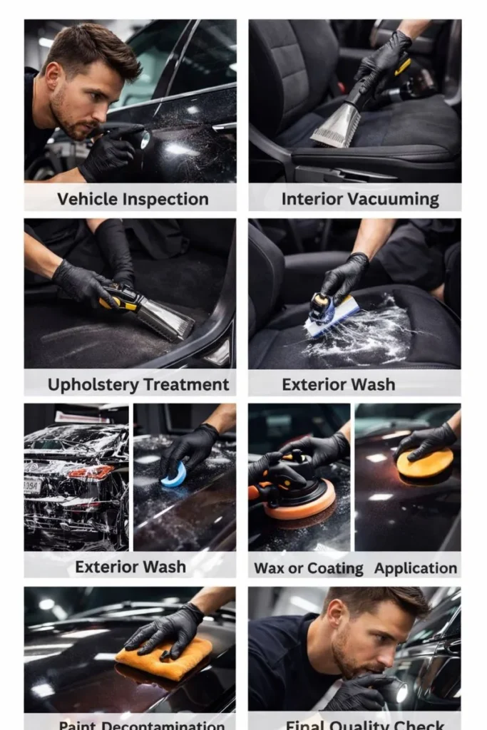 Step By Step Car Detailing Process
