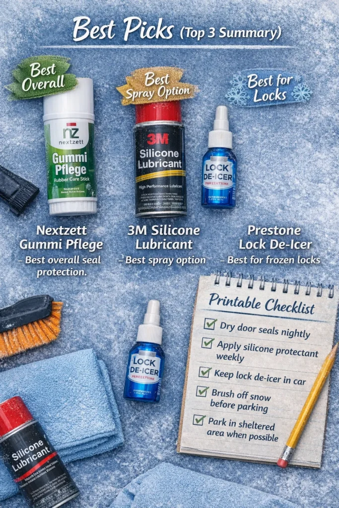 Best Picks How To Stop Doors From Freezing Shut