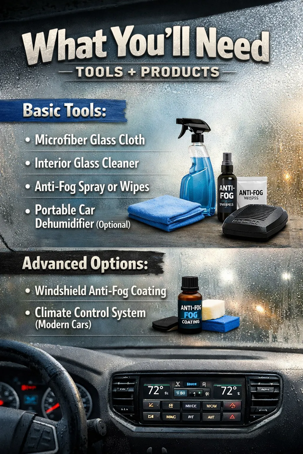 How to Defog Car Windows Quickly: Complete Guide for Clear, Safe Driving