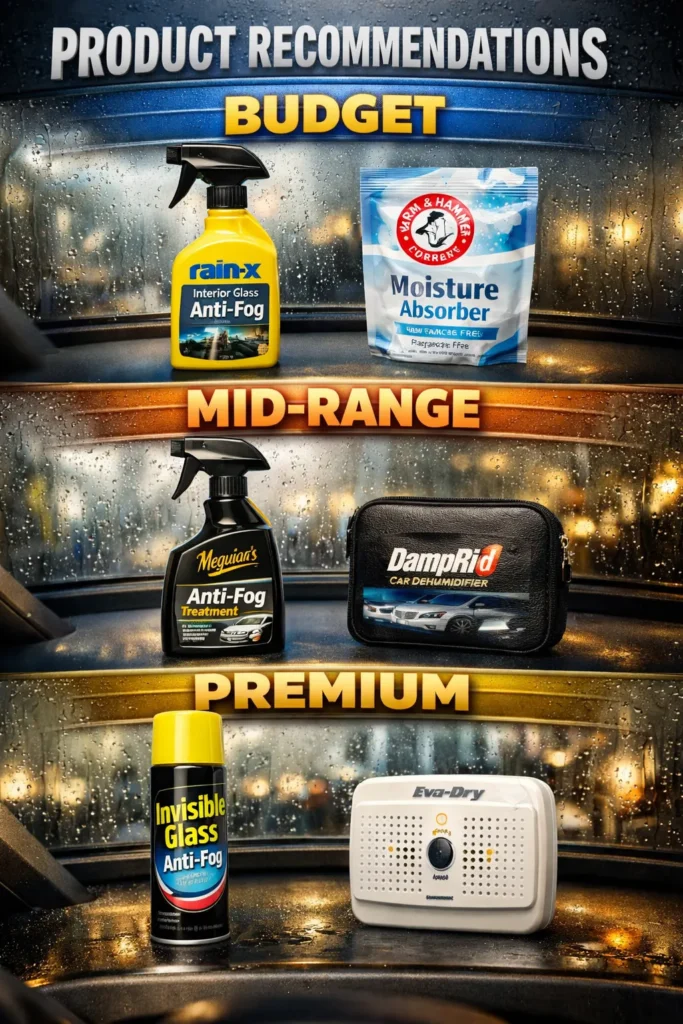 Product Recommendations Car Window Condensation