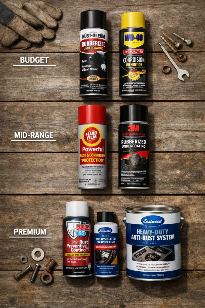 Product Recommendationsrust Proofing Vs Undercoating