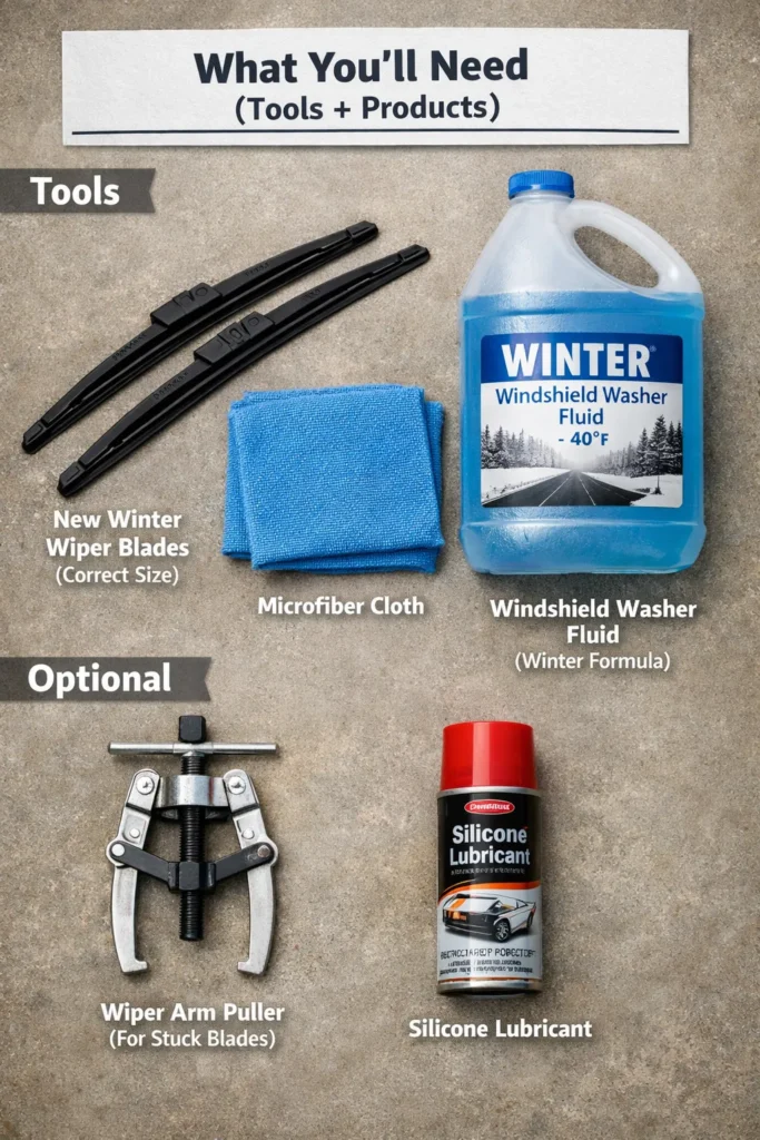 What Youll Need Tools Products Best Winter Wiper Blades
