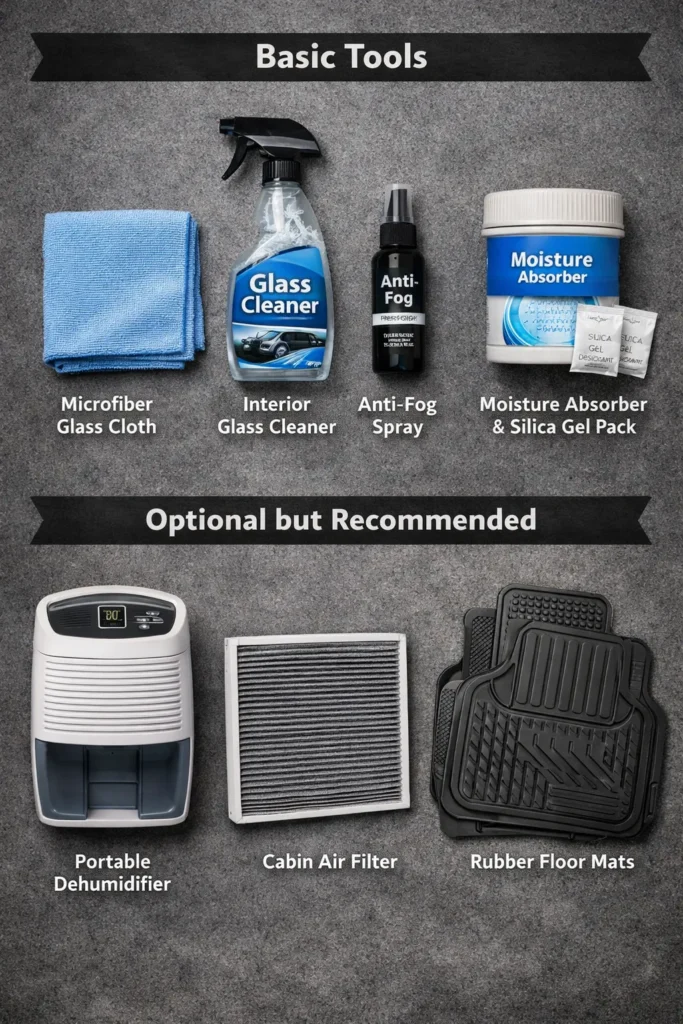 What Youll Need Tools Products Car Window Condensation