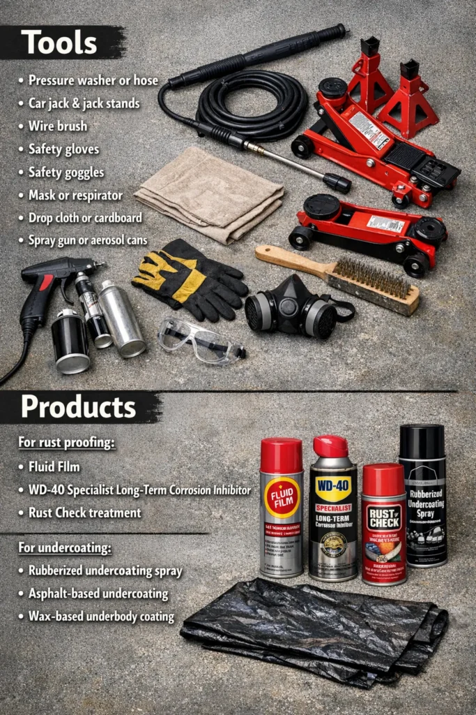 What Youll Need Rust Proofing Vs Undercoating