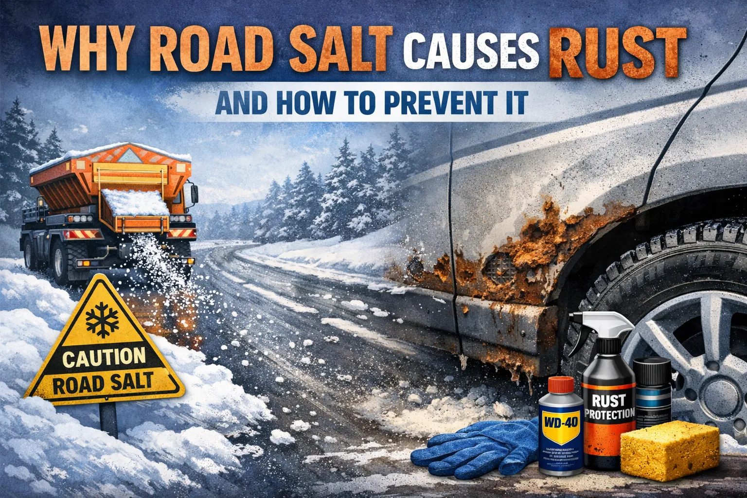 Why Road Salt Causes Rust and How to Prevent It