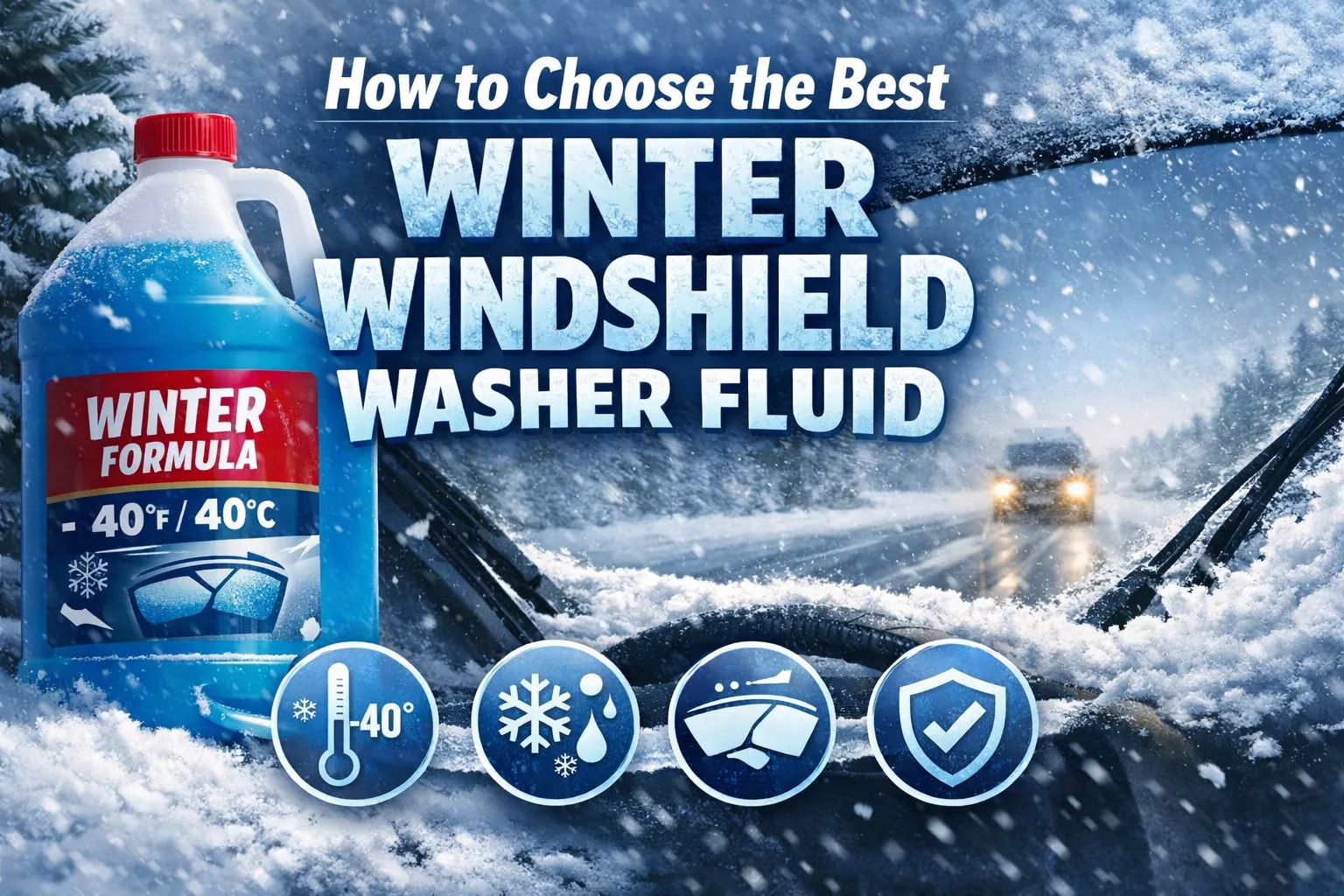 How to Choose the Best Winter Windshield Washer Fluid