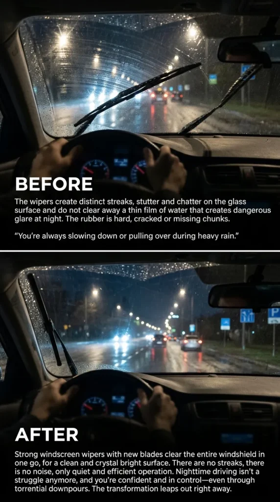 Before And After Best Wiper Blades