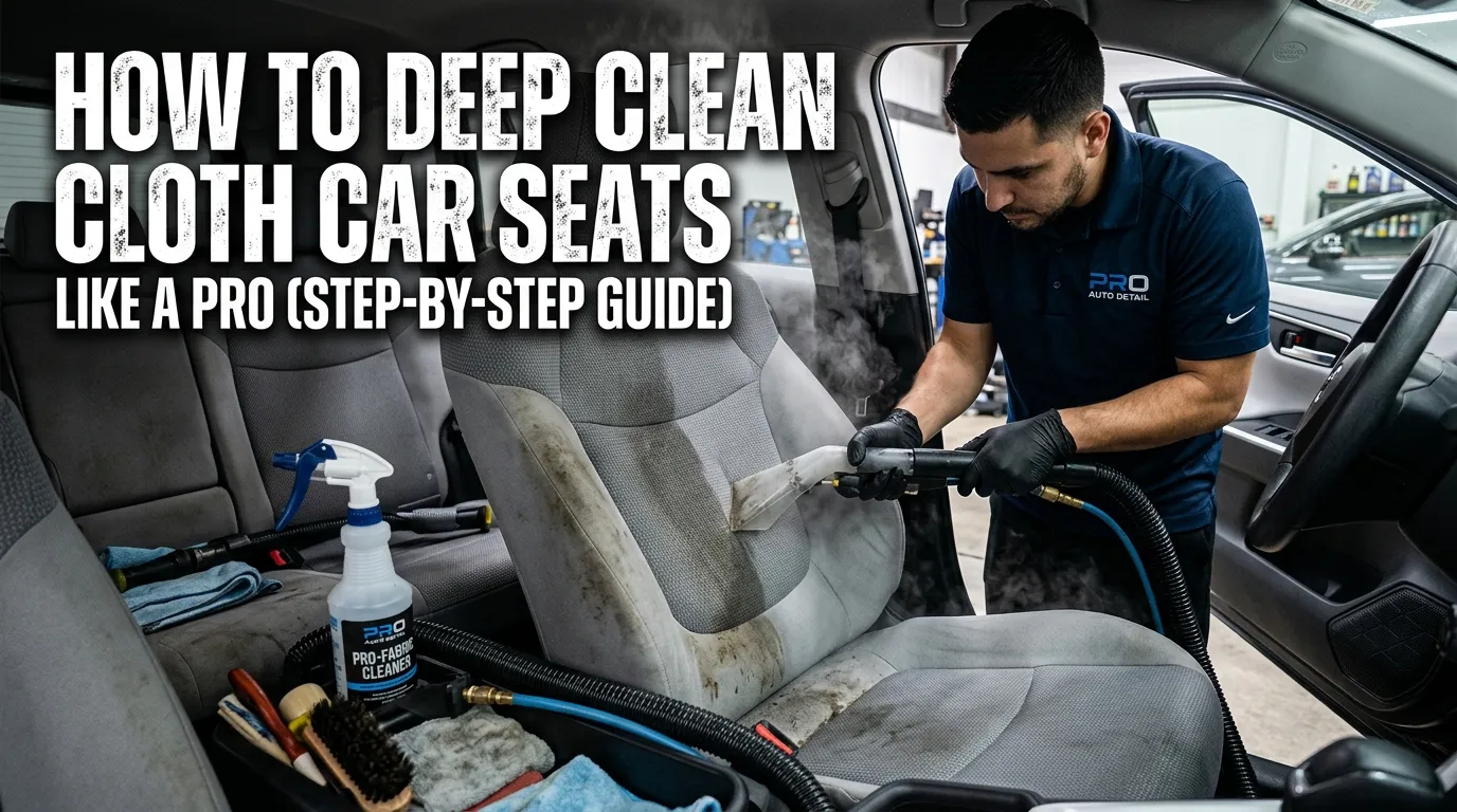How to Deep Clean Cloth Car Seats Like A Pro (Step-by-Step Guide)