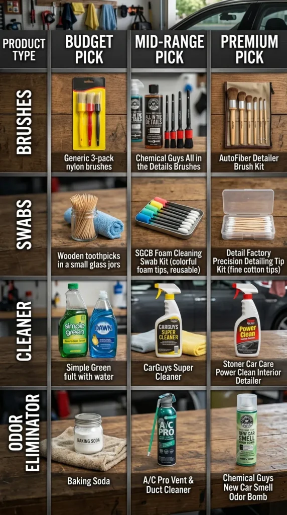 Product Recommendations Budget Premium