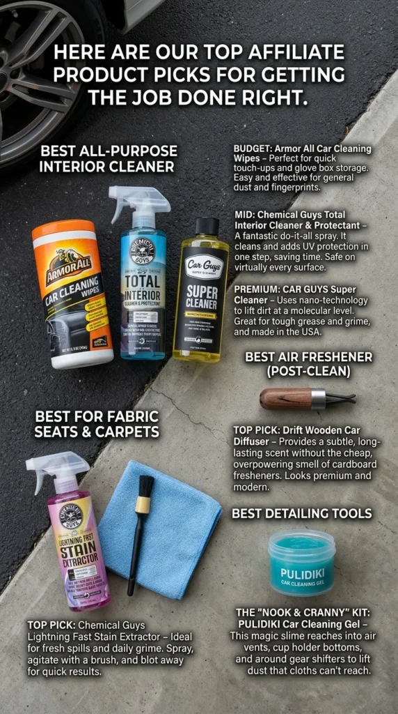 Product Recommendations How To Deep Clean A Car Interior