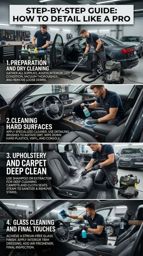 Step By Step Guide How To Detail Like A Pro