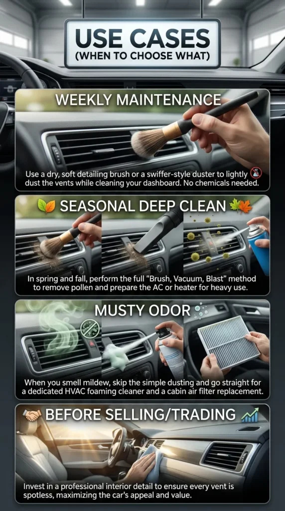 Use Cases When To Choose What