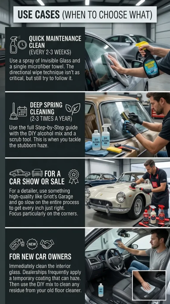 Use Cases How To Clean The Inside Of A Windshield