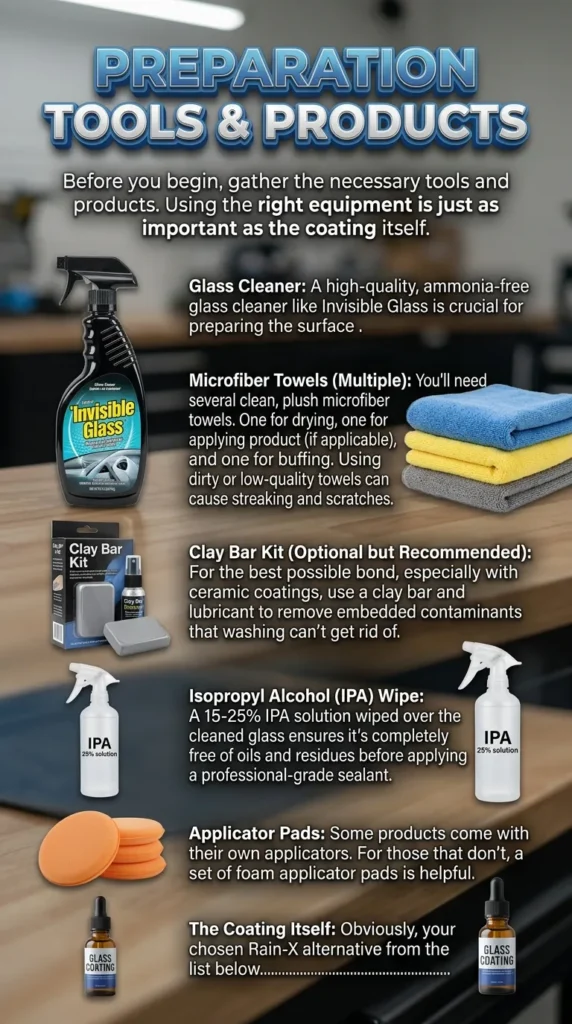 What Youll Need Tools Products Rain-X Alternatives