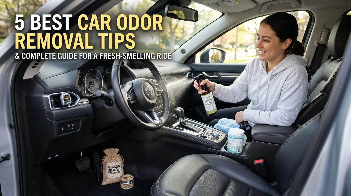 Best 5 Car Odor Removal Tips & Complete Guide for a Fresh-Smelling Ride