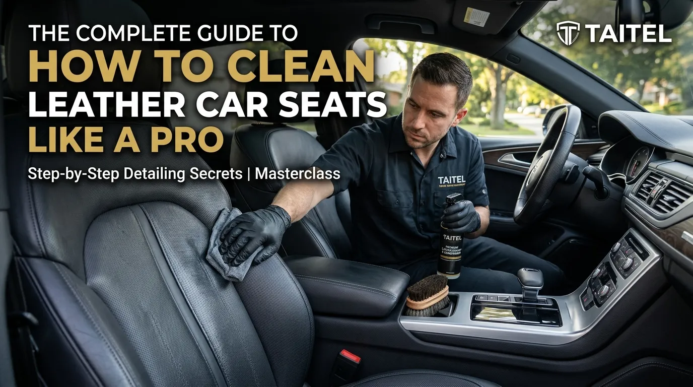 The Complete Guide to How to Clean Leather Car Seats Like A Pro