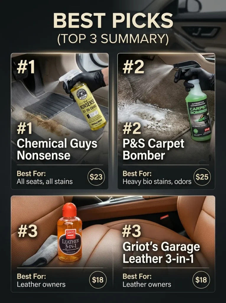 Best Picks Top 3 Summaryryhrey