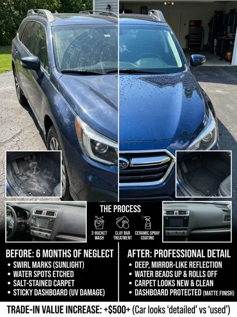 Before And After How To Take Care Of New Car