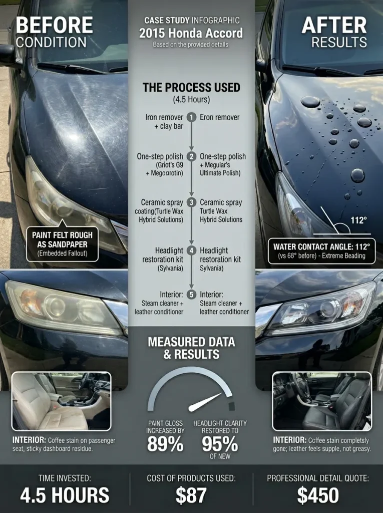 Before And After With Explain Details What Is The Best Car Cleaning Products