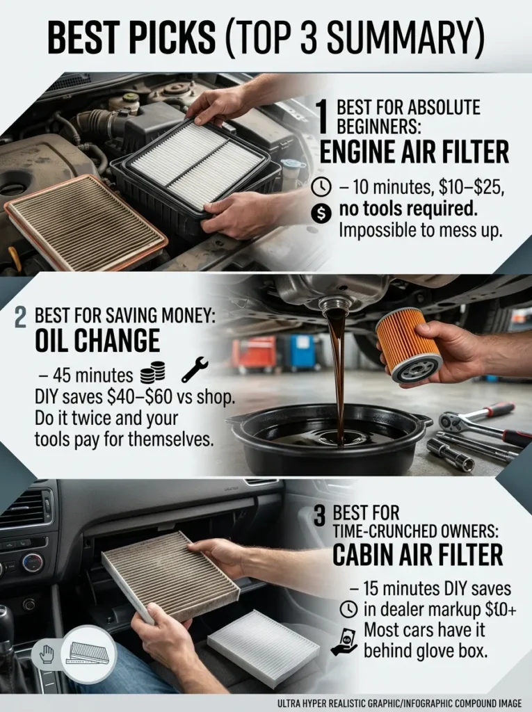 Best Picks Top 3 Summary