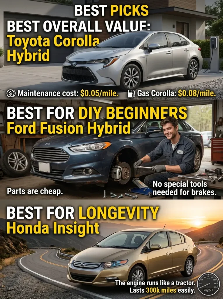 Best Picks Hybrid Car Maintenance Cost Vs Gas