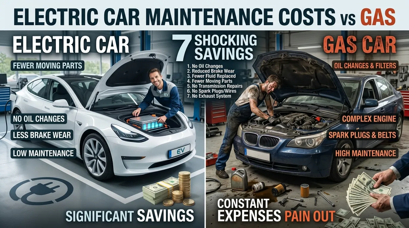Electric Car Maintenance Costs Vs Gas