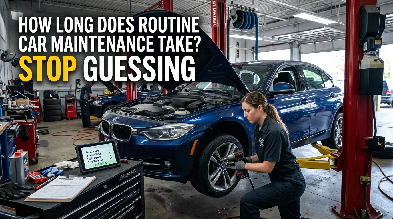 Here’s how long does routine car maintenance take (Stop Guessing)