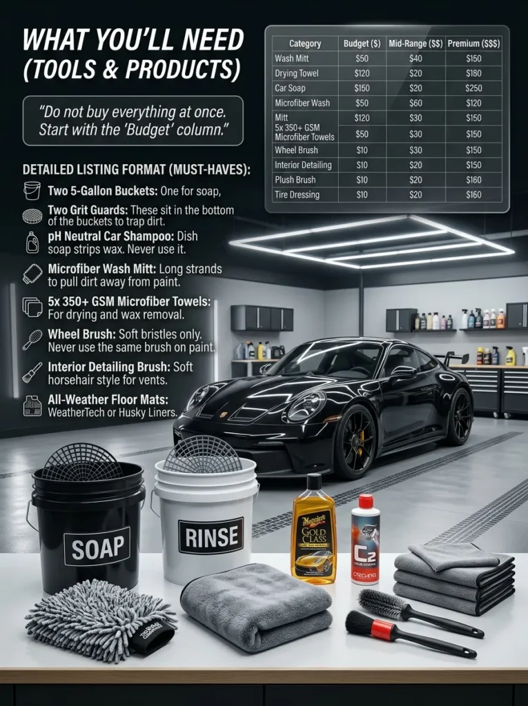 How To Take Care Of New Car What Youll Need Tools Products