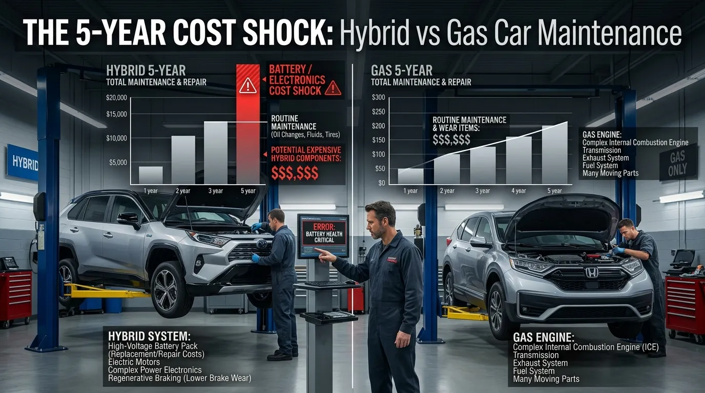 Hybrid Vs Gas Car Maintenance