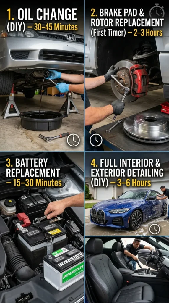 Lets Answer How Long Does It Take For Car Maintenance For The Most Common Jobs With Detailed Breakdowns