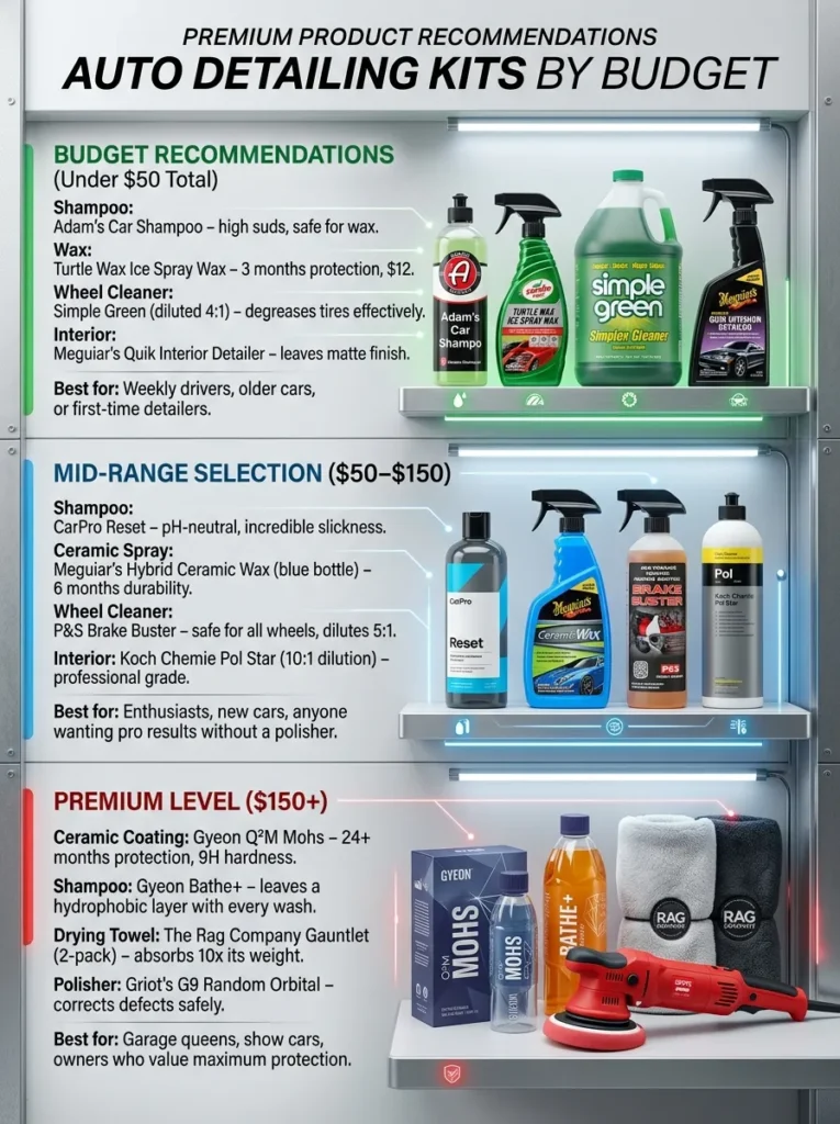 Product Recommendations Premium What Is The Best Car Cleaning Products