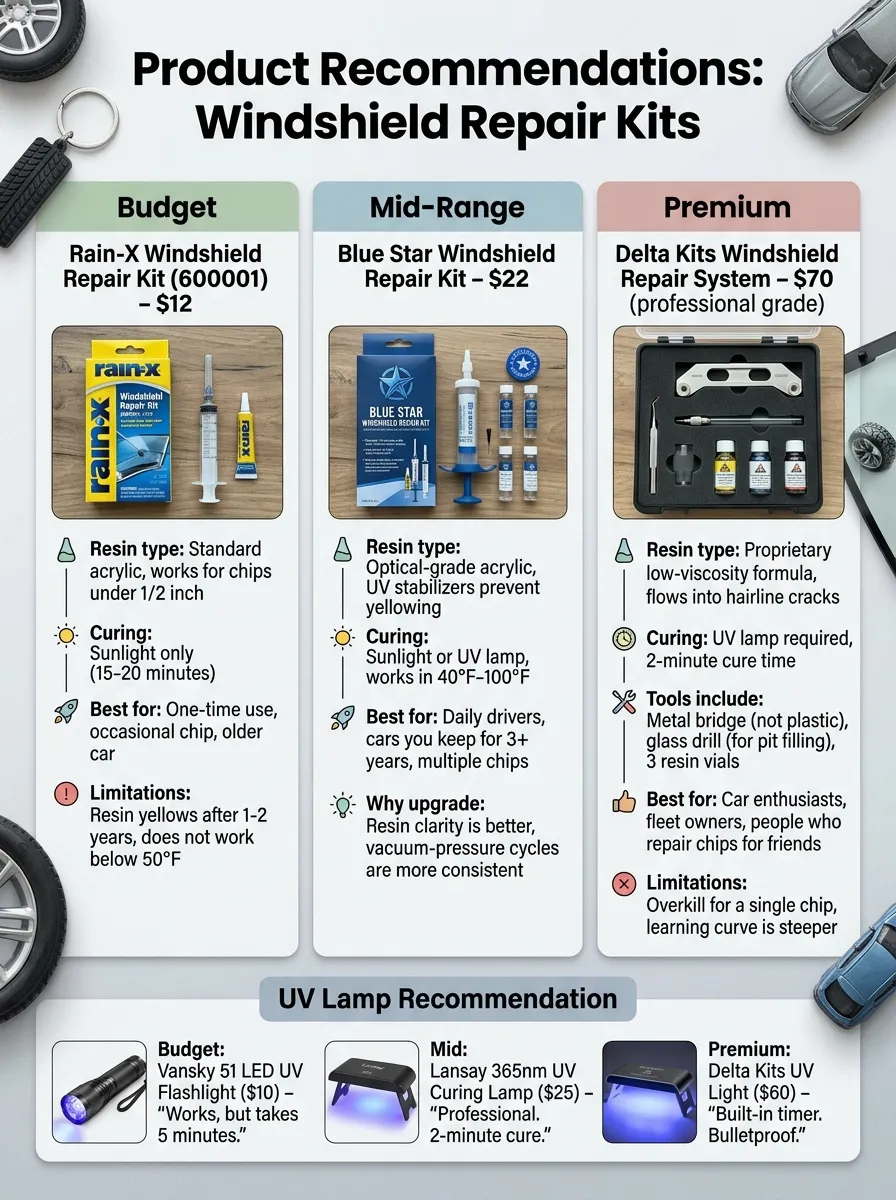 Product Recommendations Diy Auto Glass Repair