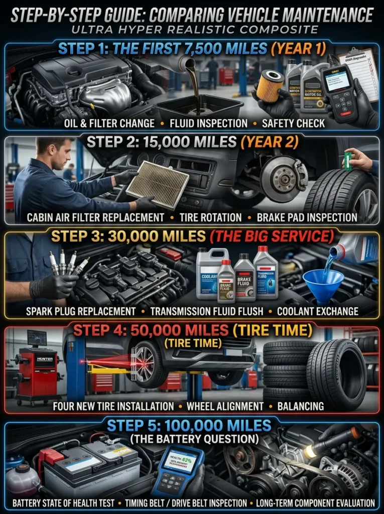 Step By Step Guide How To     Comparing Maintenance
