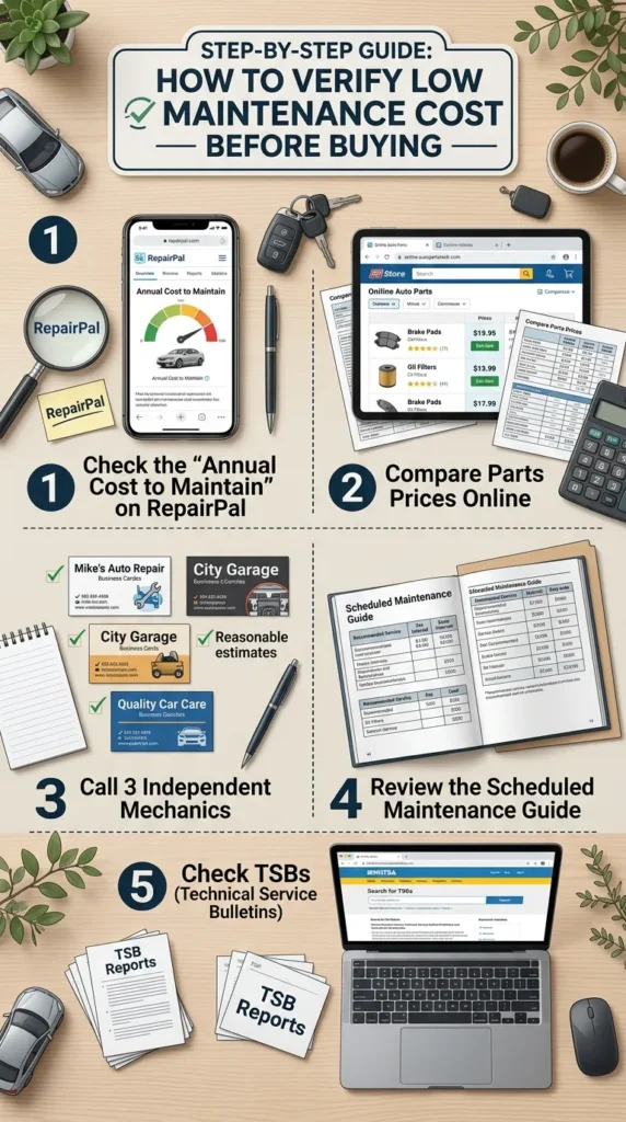 Step By Step Guide How To Verify Low Maintenance Cost Before Buying