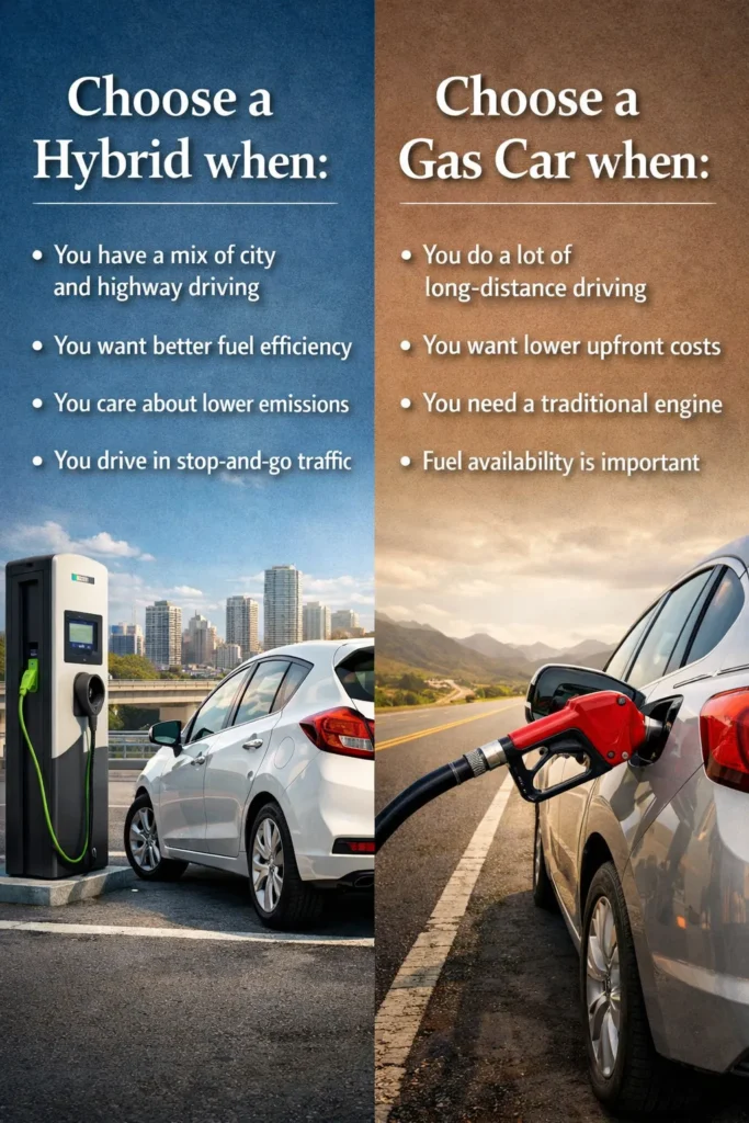 Use Cases Hybrid Vs Gas Car Maintenance
