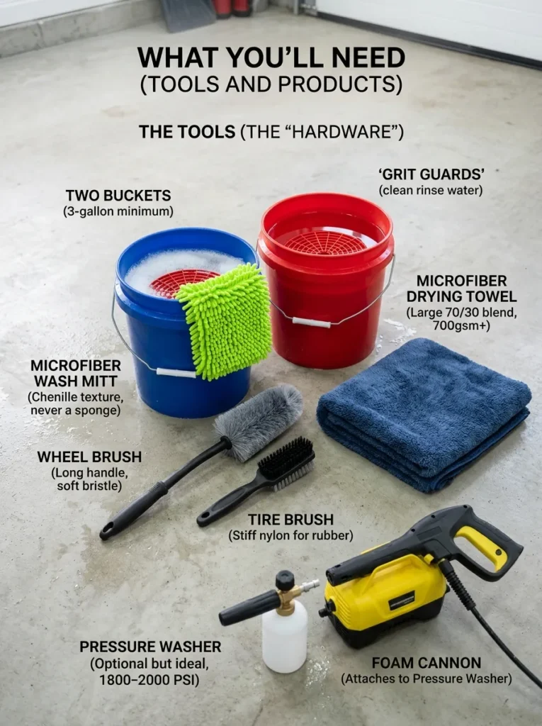 What Youll Need Tools And Products What Are The Best Car Cleaning Products