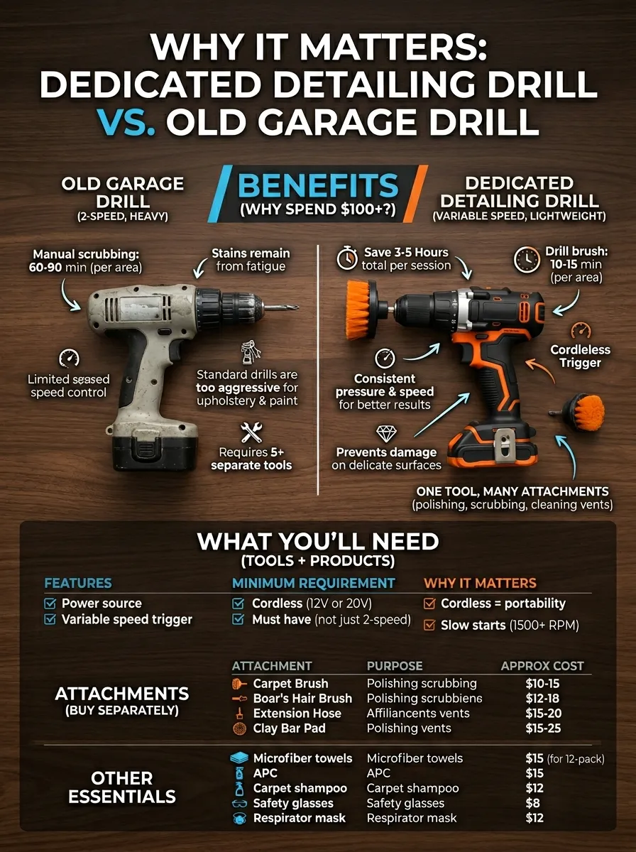 What Youll Need Best Drill For Car Detailing