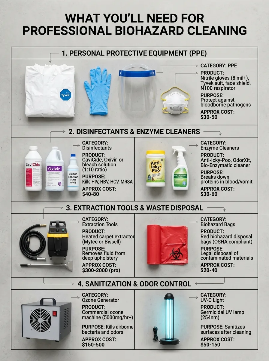 What Youll Need Biohazard Car Cleaning Cost