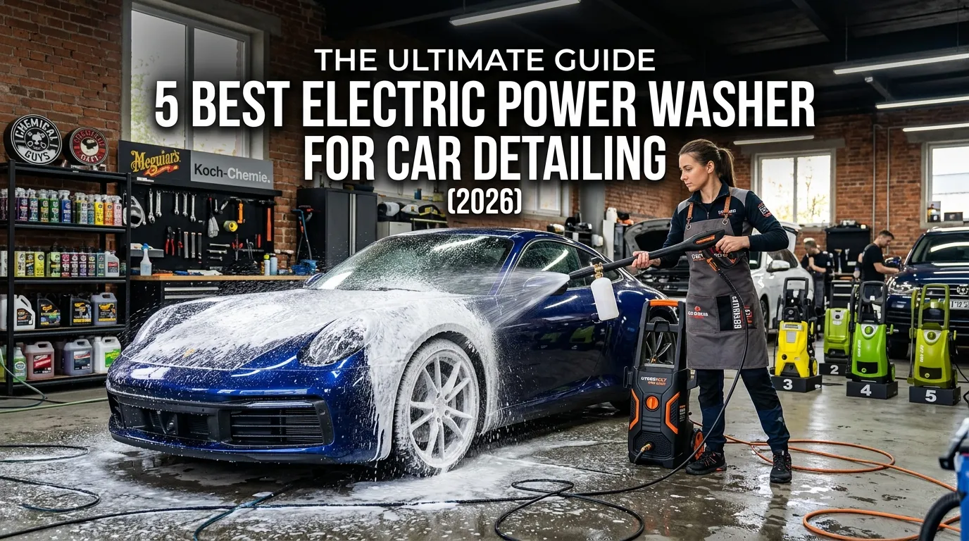 Best Electric Power Washer For Car Detailing