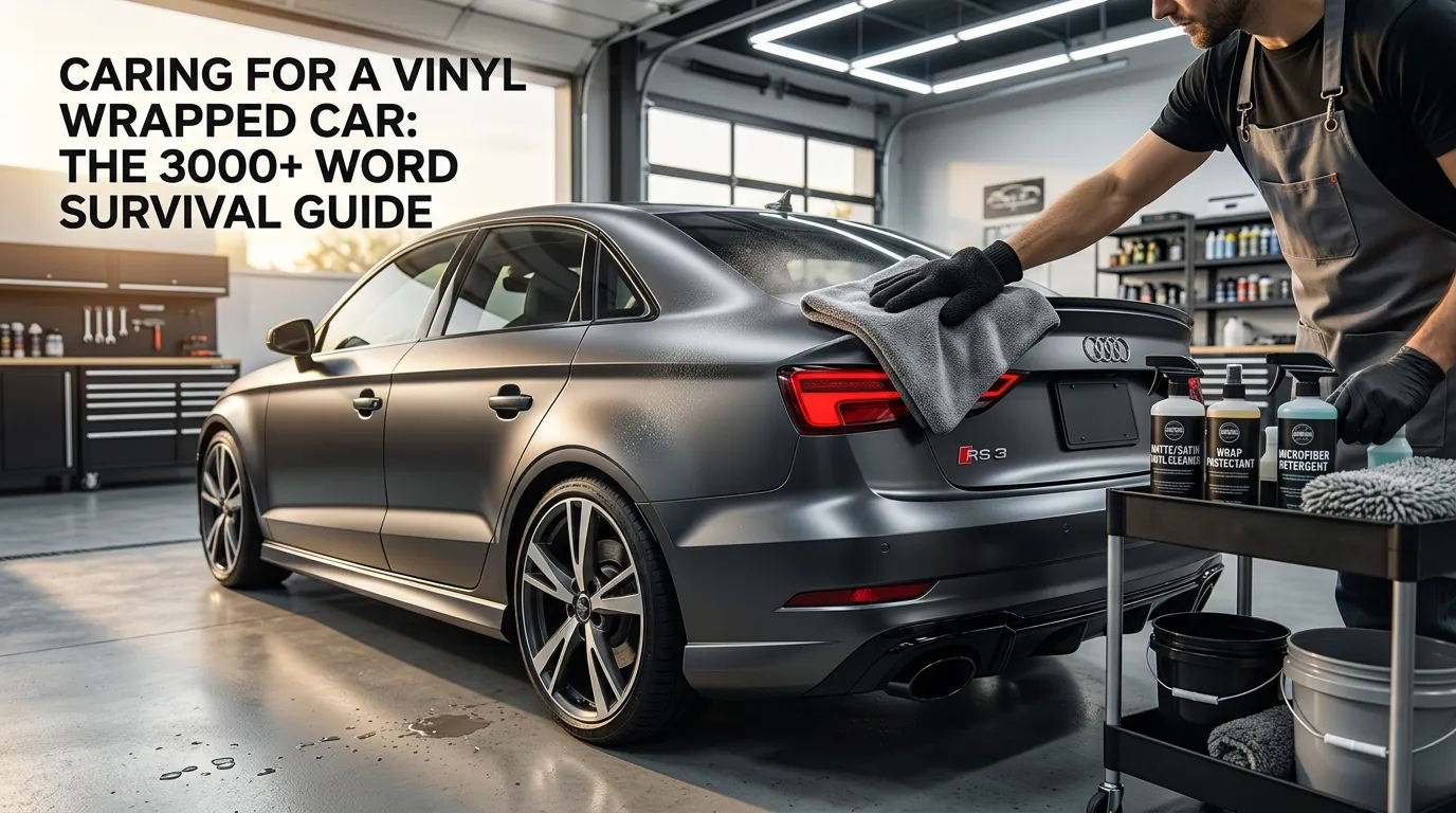 how to care for vinyl wrapped car: The 3000+ Word Survival Guide