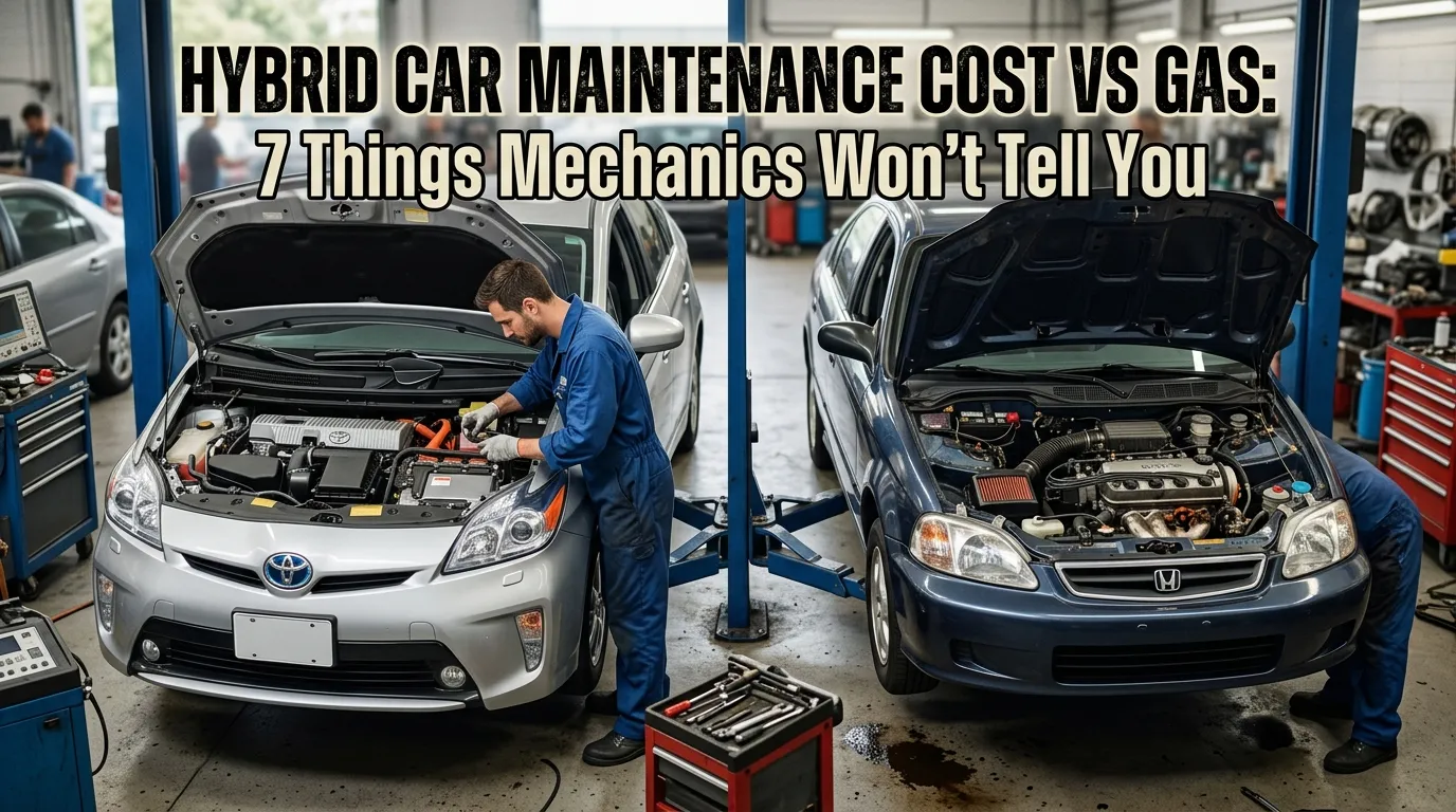 Hybrid Car Maintenance Cost Vs Gas